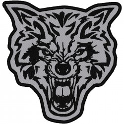  REFLECTIVE WOLF PATCH